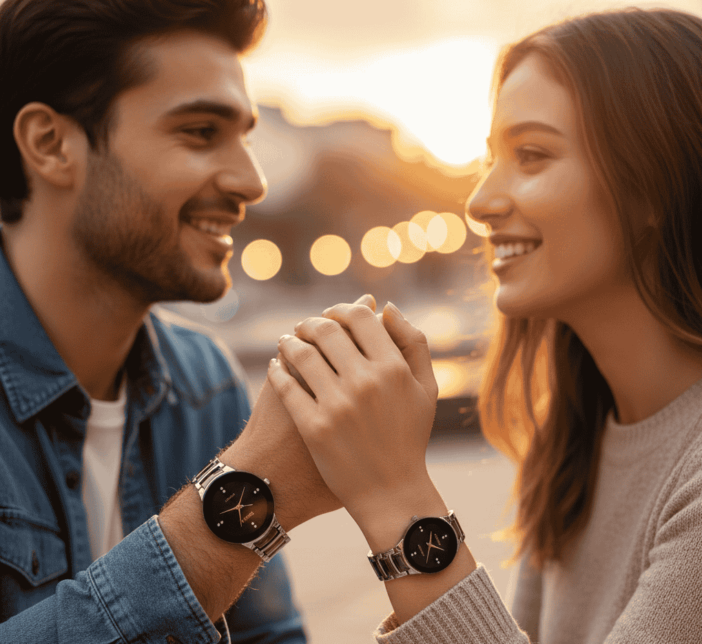 POSITIF Couple Watch – Elegant Matching