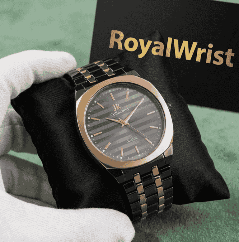 Royal Wrist Stainless Stripe Quartz Watch