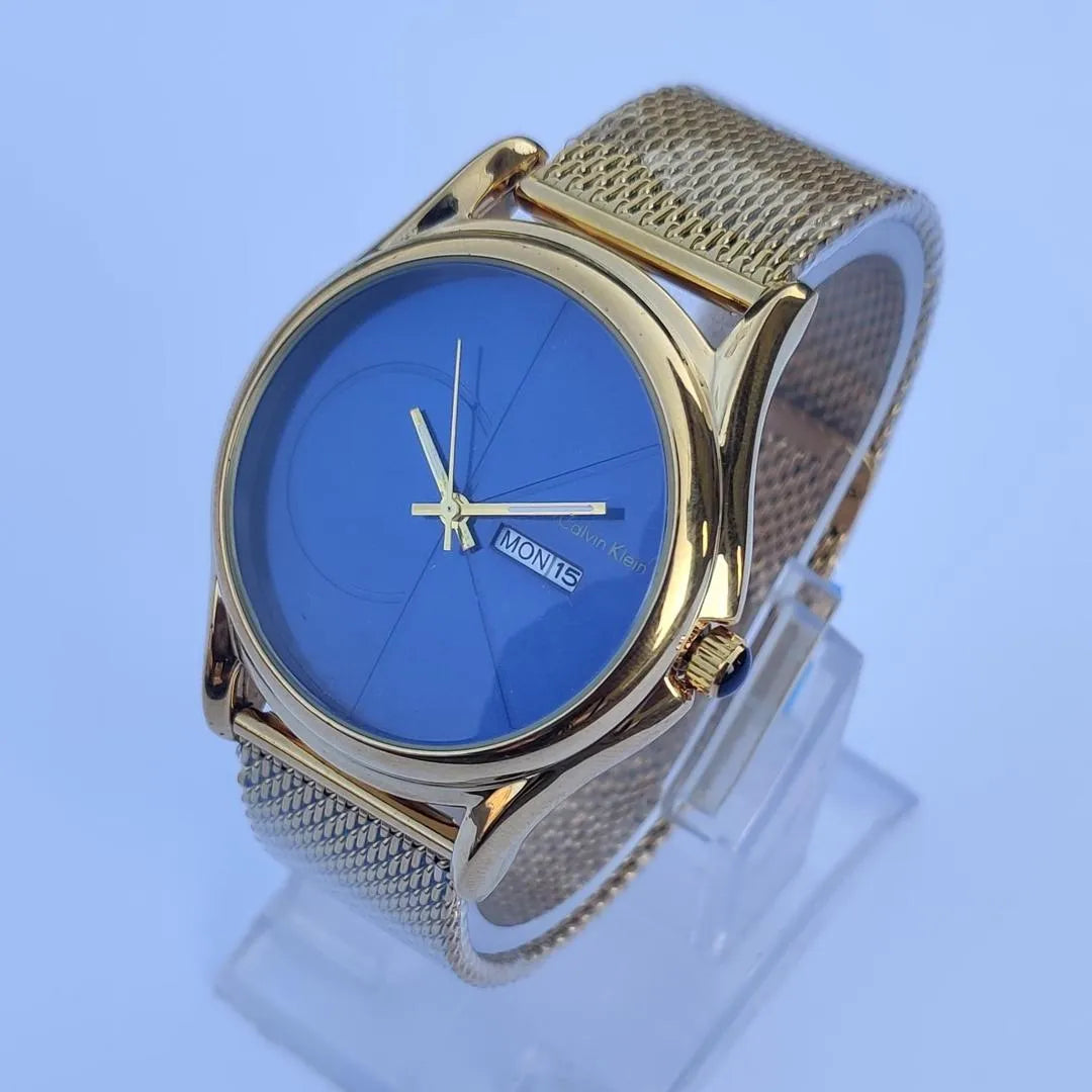Men's stainless premium chain watch