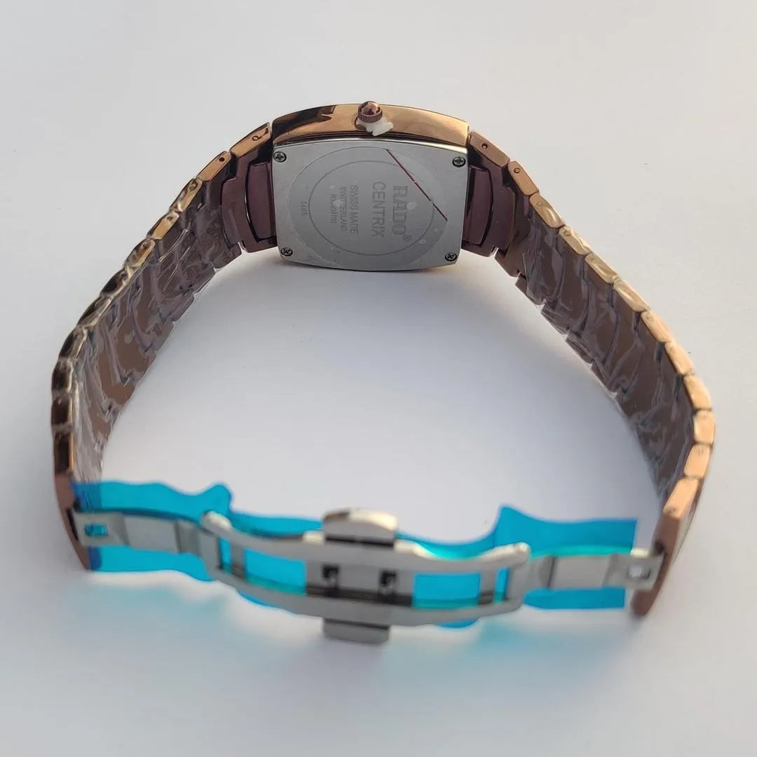 Men's Rose Gold Stainless steel Analogue Rado watch