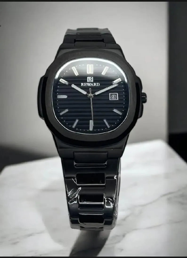 Men's Square dial date watch