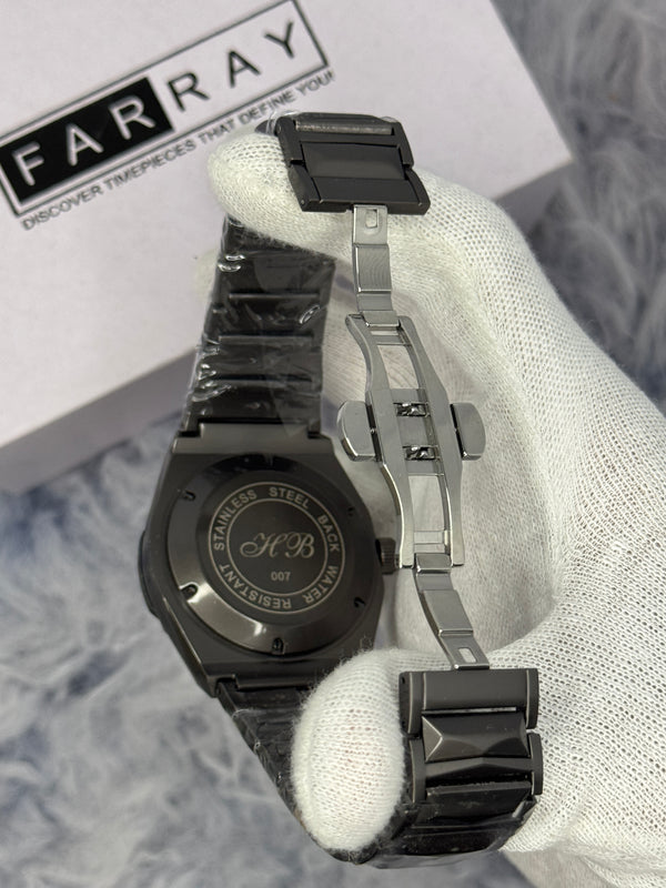 Hublot Smart Lock Skeleton Chronograph Watch for Men