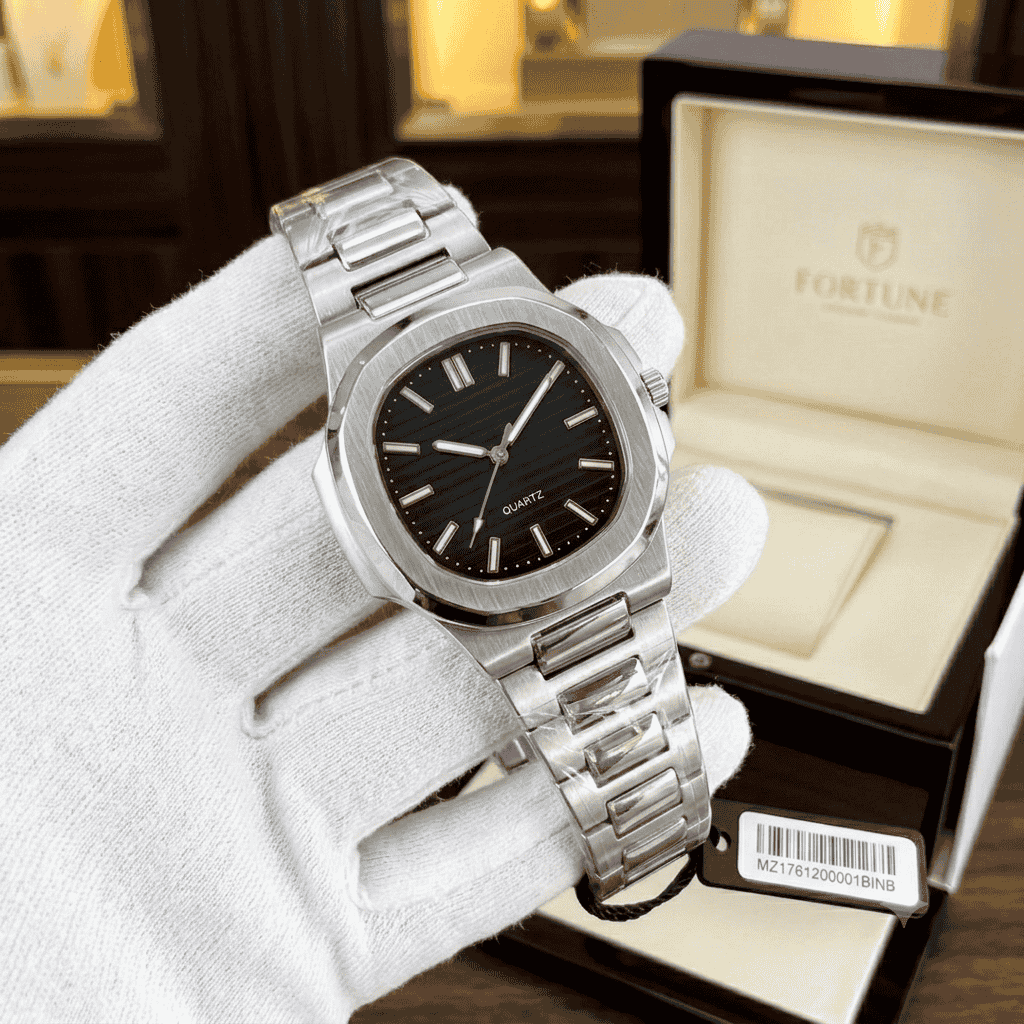 Men's Square Dial Stainless steel Watch