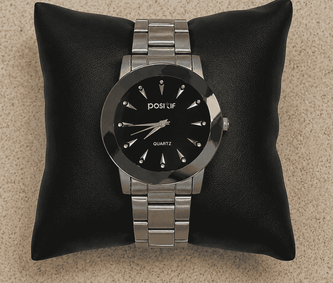 Men's Postif Grey strap chain Watch