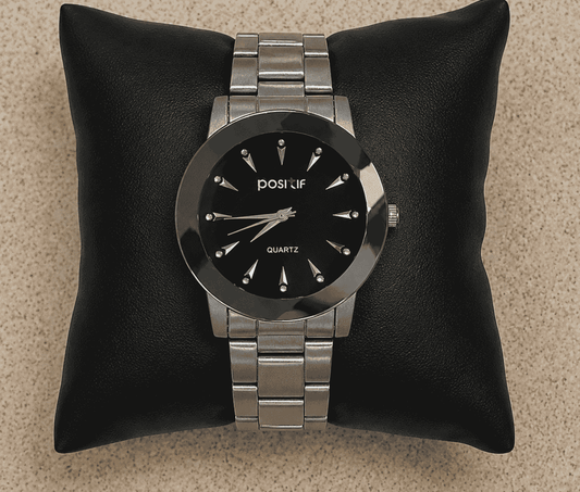 Men's Postif Grey strap chain Watch