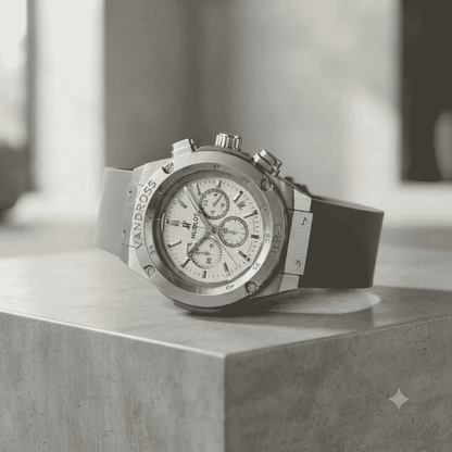 Hublot Style Luxury Chronograph Men's Watch