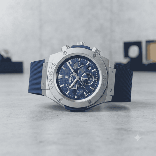 Hublot Style Luxury Chronograph Men's Watch