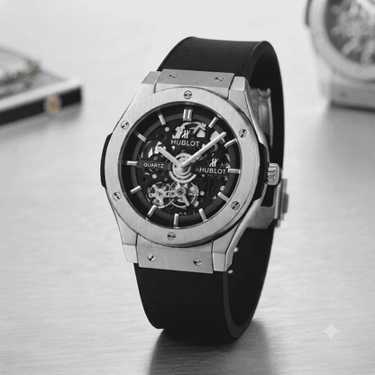 Hublot Style Luxury Chronograph Men's Watch