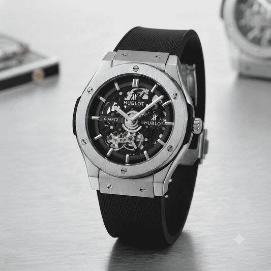 Hublot Style Luxury Chronograph Men's Watch