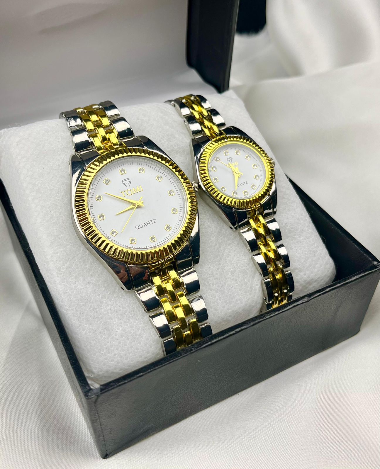 Couple Watch Time One Elegant Watch Set